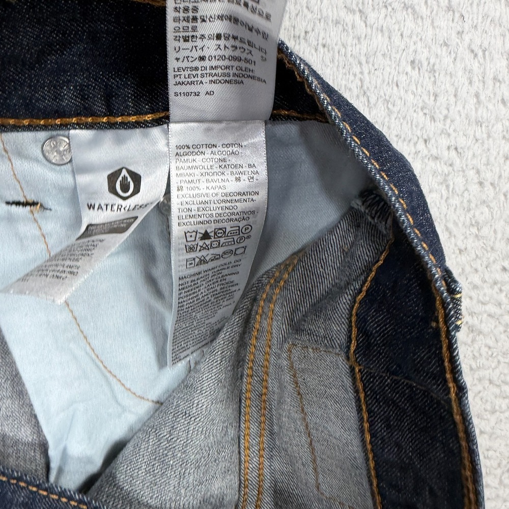 Levis 569 Loose Straight Jeans Mens 44x30 (44x27) Blue Baggy Relaxed Fit Denim - Picture 9 of 12